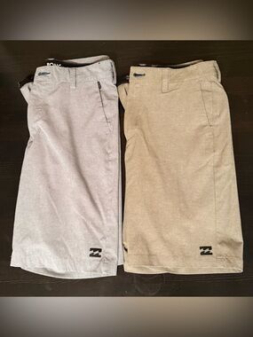 Billabong Submersibles Shorts Bundle, Boy’s 14 (28-29” Waist)
